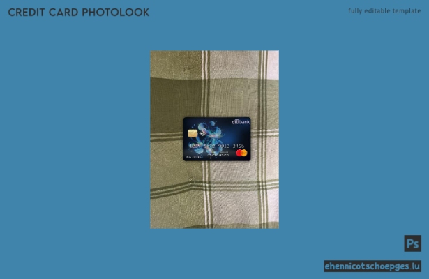 Citi Bank Mastercard Photolook Beispielvorschau für die Elfenbeinküste